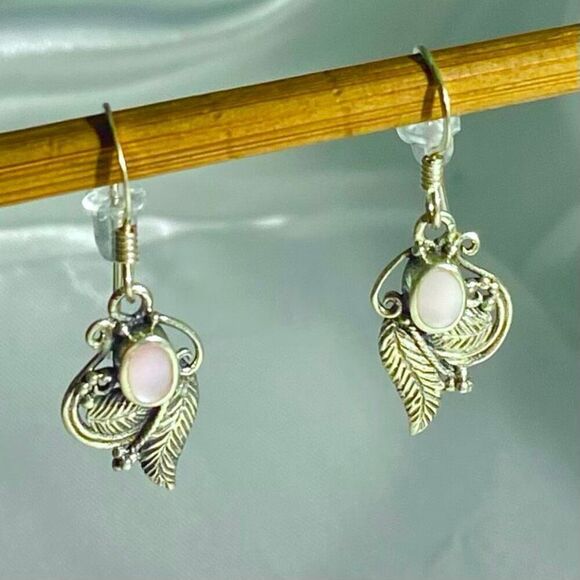 ALC Striking Moonstone & Sterling 925 Silver Dangle - Picture 4 of 9